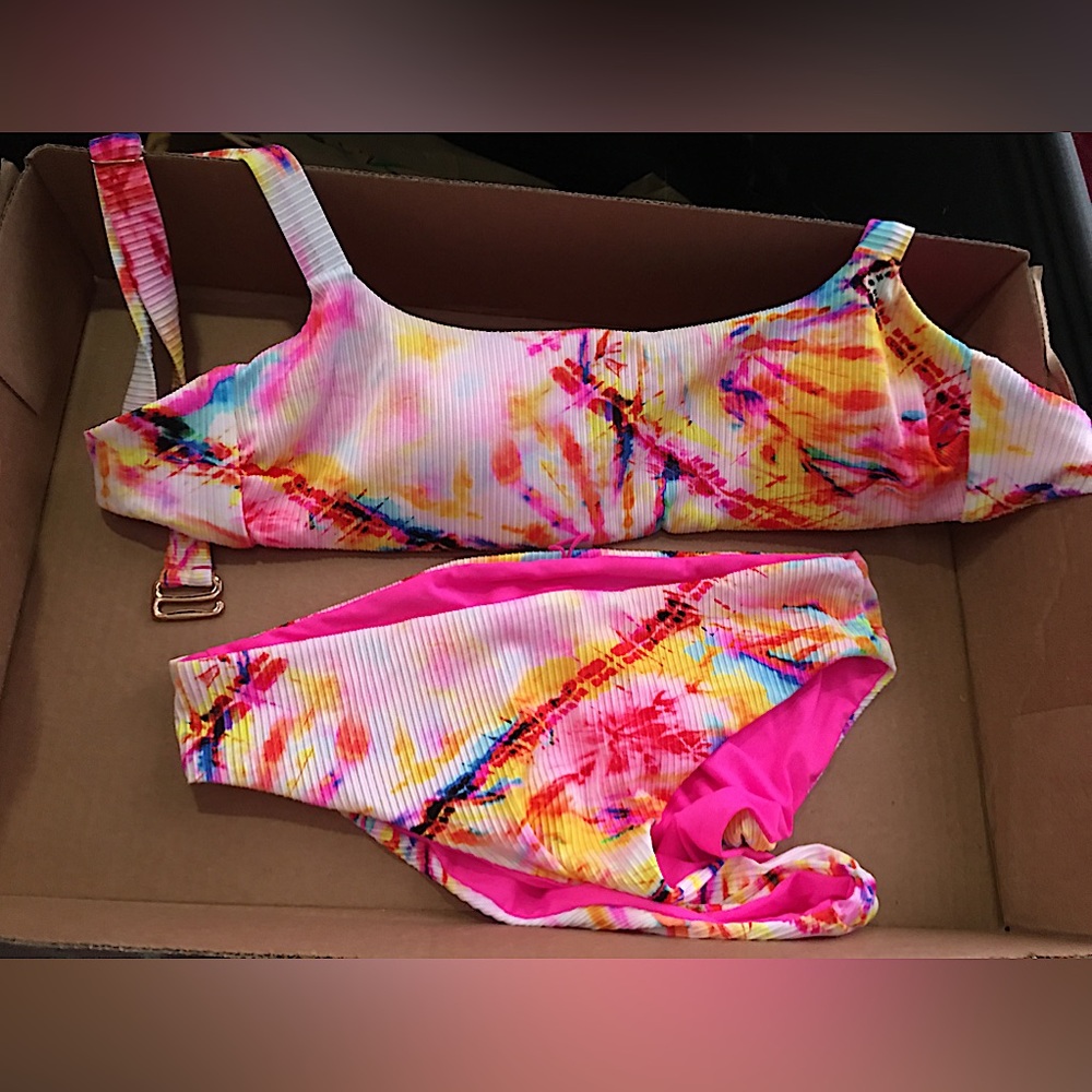 Bathing suits with padded bra inside. Size medium. $15 each or 2 for $25.